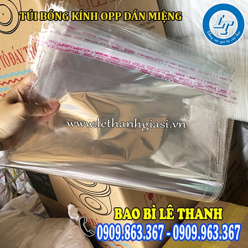 túi bóng kính opp dán miệng chất lượng túi bóng kính opp dán miệng chất lượng