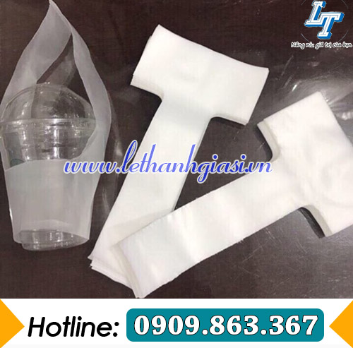 túi chữ t thường đựng cho ly nhựa trà sữa nắp cầu túi chữ t thường đựng cho ly nhựa trà sữa nắp cầu