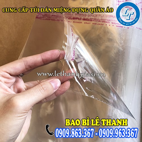 túi dán miệng đựng quần áo có keo dán miệng túi dán miệng đựng quần áo có keo dán miệng