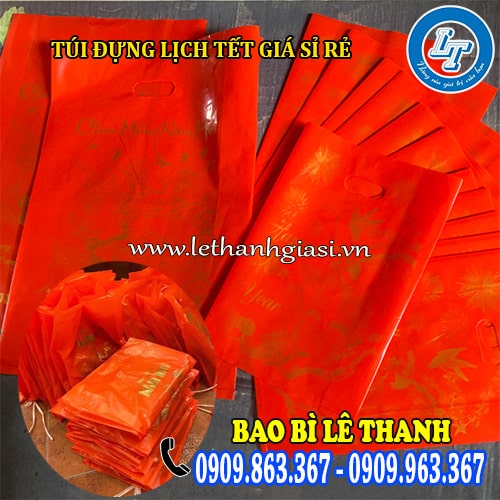 Túi đựng lịch Tết in logo hình ảnh theo yêu cầu Túi đựng lịch Tết in logo hình ảnh theo yêu cầu