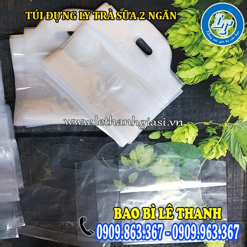 túi đựng ly trà sữa 2 ngăn giá rẻ túi đựng ly trà sữa 2 ngăn giá rẻ