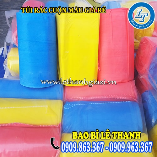 túi đựng rác cuộn 3 màu đẹp mắt túi đựng rác cuộn 3 màu đẹp mắt