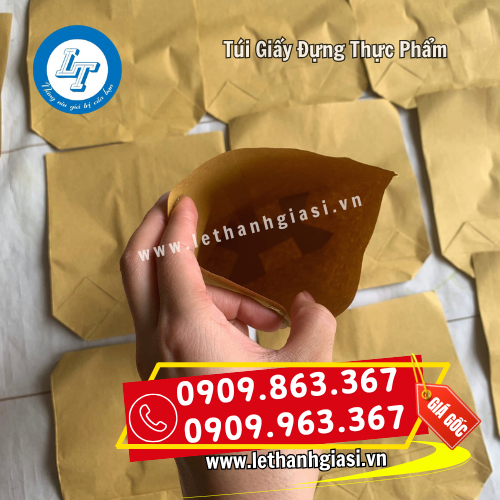 túi giấy đựng thực phẩm có khả năng tự phân hủy túi giấy đựng thực phẩm có khả năng tự phân hủy