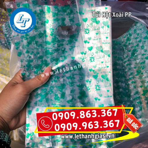 túi hột xoài pp in sẵn họa tiết đẹp mắt túi hột xoài pp in sẵn họa tiết đẹp mắt