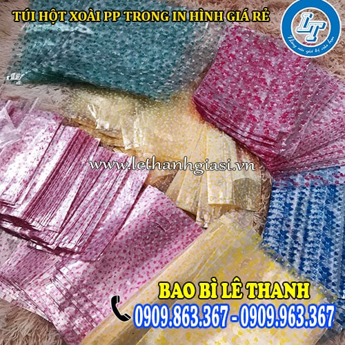 túi hột xoài pp trong in hình đa dạng kích thước túi hột xoài pp trong in hình đa dạng kích thước