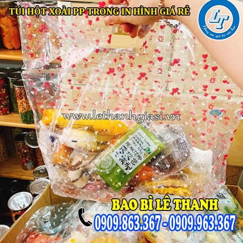 túi hột xoài pp trong in hình giá rẻ đựng đồ ăn vặt túi hột xoài pp trong in hình giá rẻ đựng đồ ăn vặt