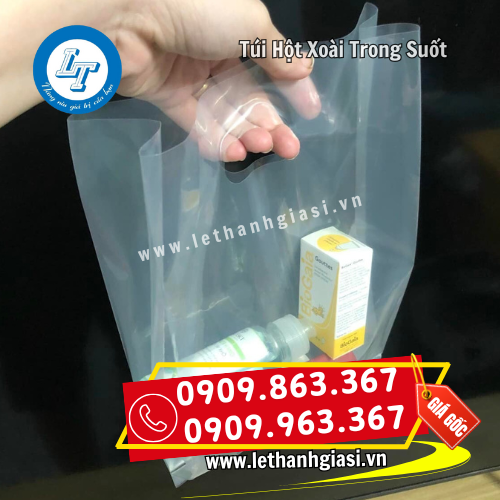 túi hột xoài trong suốt đựng mỹ phẩm túi hột xoài trong suốt đựng mỹ phẩm