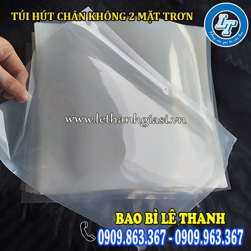 túi hút chân không 2 mặt trong suốt bóng mịn túi hút chân không 2 mặt trong suốt bóng mịn