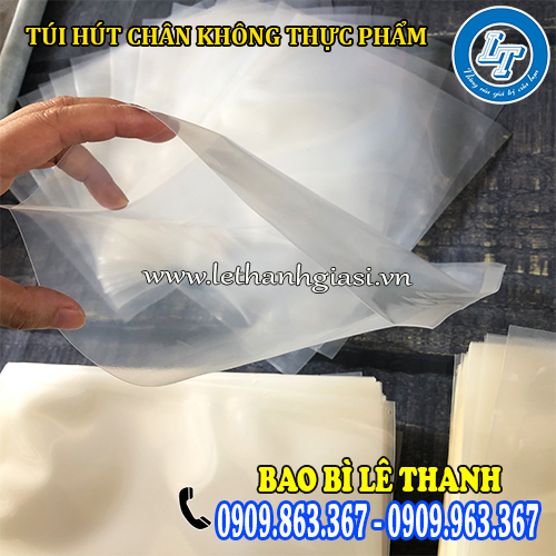 túi hút chân không đựng thực phẩm bao bọc khay xốp túi hút chân không đựng thực phẩm bao bọc khay xốp