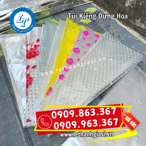 túi kiếng đựng hoa đóng gói dạng xấp túi kiếng đựng hoa đóng gói dạng xấp