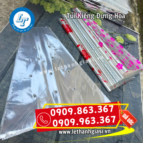 túi kiếng đựng hoa hở chóp 2 đầu túi kiếng đựng hoa hở chóp 2 đầu