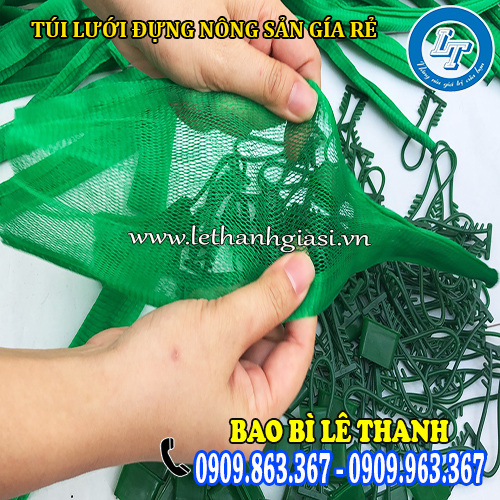 túi lưới đựng nông sản dạng mắt lưới co giãn túi lưới đựng nông sản dạng mắt lưới co giãn