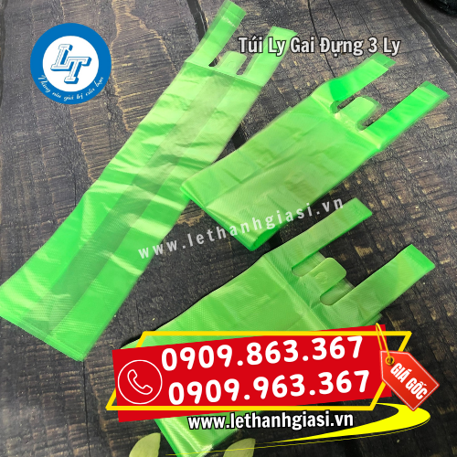 túi ly gai đựng 3 ly màu xanh lá túi ly gai đựng 3 ly màu xanh lá
