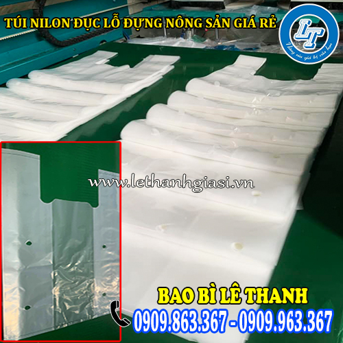 túi nilon đục lỗ đựng nông sản giá rẻ tại xưởng sản xuất túi nilon đục lỗ đựng nông sản giá rẻ tại xưởng sản xuất