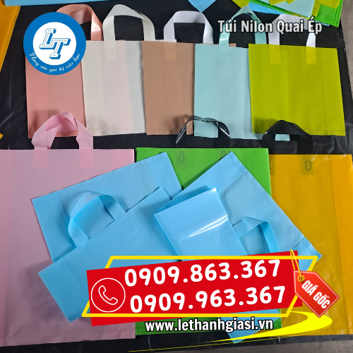 túi nilon quai ép túi nilon quai ép