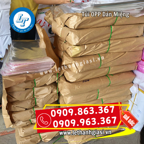 túi opp băng keo dán miệng giá rẻ kiện 10kg túi opp băng keo dán miệng giá rẻ kiện 10kg
