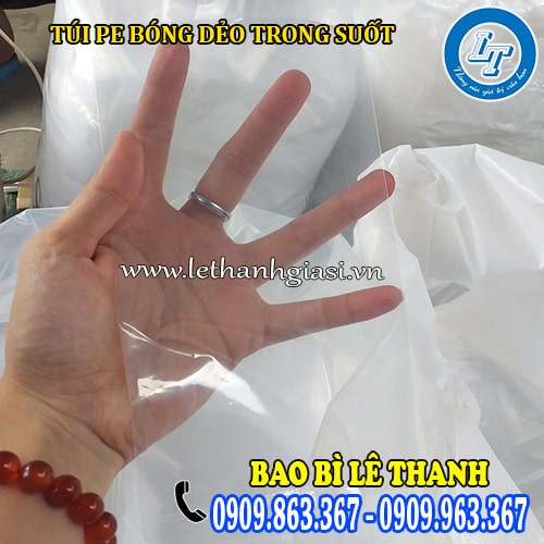 túi pe bóng dẻo bề mặt trong suốt túi pe bóng dẻo bề mặt trong suốt
