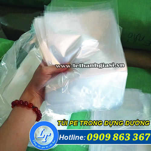 túi pe trong đựng đường túi pe trong đựng đường