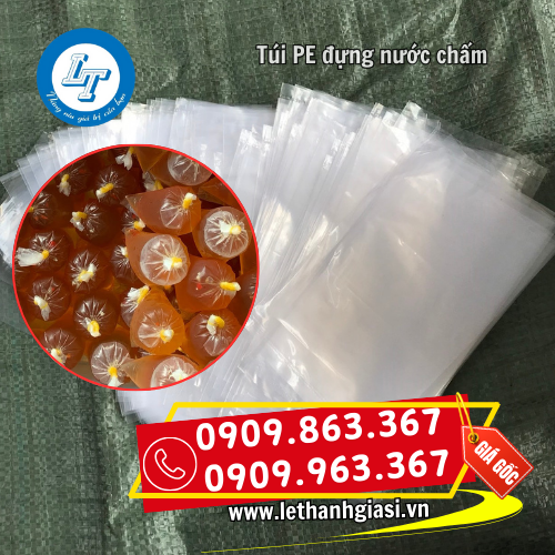 túi pe đựng nước chấm tiện lợi túi pe đựng nước chấm tiện lợi