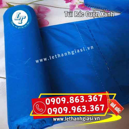 túi rác cuộn xanh thiết kế đường gân xé tiện lợi túi rác cuộn xanh thiết kế đường gân xé tiện lợi