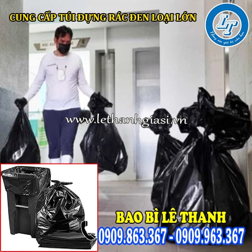 túi rác đen loại lớn dùng nhiều tại chung cư khu công nghiệp túi rác đen loại lớn dùng nhiều tại chung cư khu công nghiệp