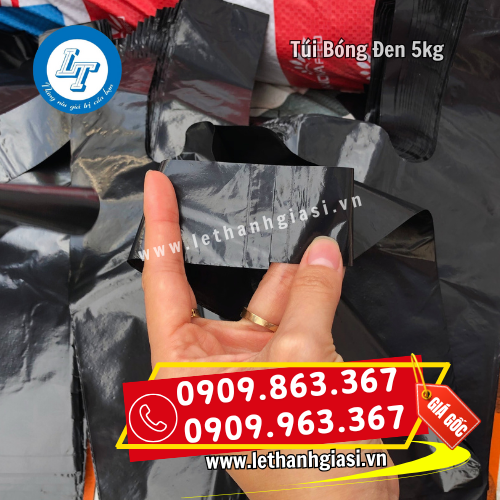 túi xốp bóng đen 5kg gia công chắc chắn túi xốp bóng đen 5kg gia công chắc chắn