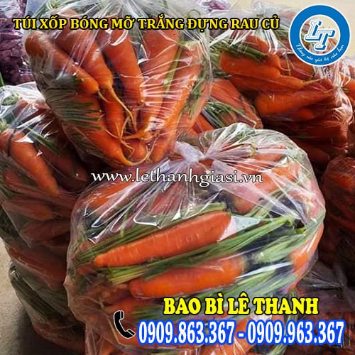 túi xốp bóng mỡ trắng giá rẻ đựng rau củ túi xốp bóng mỡ trắng giá rẻ đựng rau củ