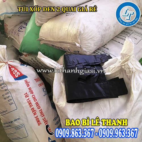 túi xốp đen 2 quai giá sỉ rẻ tận xưởng sản xuất túi xốp đen 2 quai giá sỉ rẻ tận xưởng sản xuất