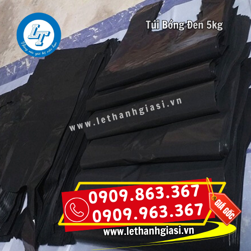 túi xốp bóng đen 5kg tăng tính kín đáo túi xốp bóng đen 5kg tăng tính kín đáo