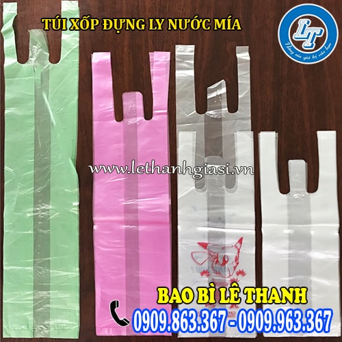 túi xốp đựng 1 ly 2 ly 3 ly nước mía zin gai giá rẻ túi xốp đựng 1 ly 2 ly 3 ly nước mía zin gai giá rẻ