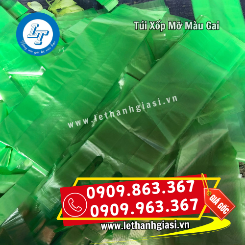 túi xốp mỡ màu gai giá sỉ chất lượng túi xốp mỡ màu gai giá sỉ chất lượng