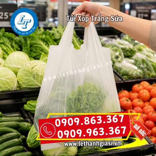 túi xốp trắng sữa đựng đồ tiện lợi túi xốp trắng sữa đựng đồ tiện lợi
