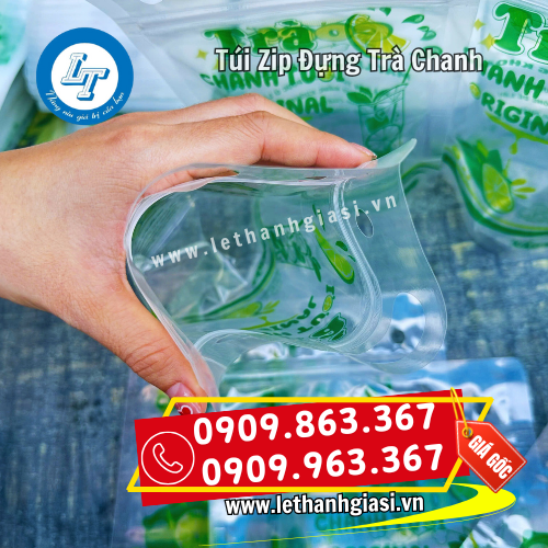 túi zip đựng trà chanh miệng túi kín khít túi zip đựng trà chanh miệng túi kín khít