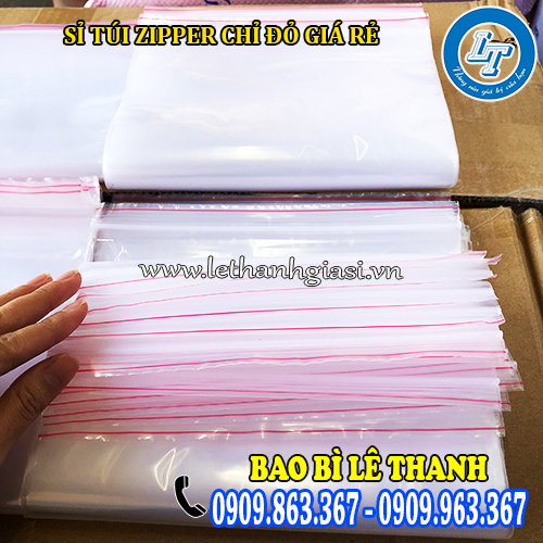 túi zipper chỉ đỏ bề mặt bóng láng túi zipper chỉ đỏ bề mặt bóng láng