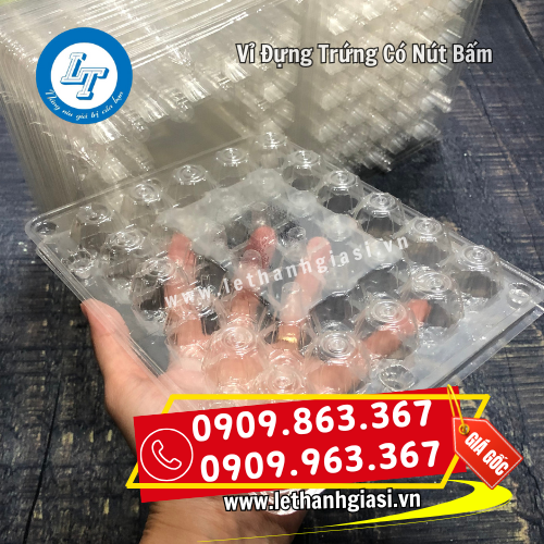 vỉ đựng trứng cút 30 quả có nút bấm vỉ đựng trứng cút 30 quả có nút bấm