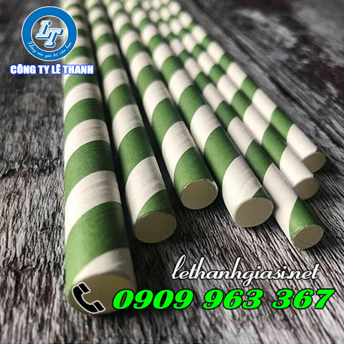 5 MẪU ỐNG HÚT ĐẸP GIÁ RẺ BÁN CHẠY NHẤT ỐNG HÚT GIẤY SỌC XANH