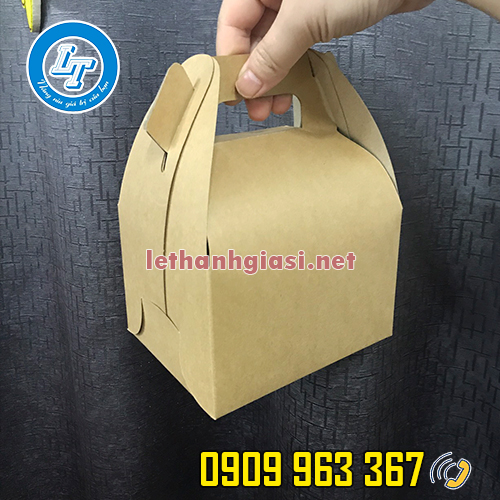 TÌM MUA HỘP ĐỰNG BÁNH BẰNG GIẤY CÓ QUAI Ở ĐÂU GIÁ RẺ HỘP GIẤY ĐỰNG BÁNH CÓ QUAI XÁCH