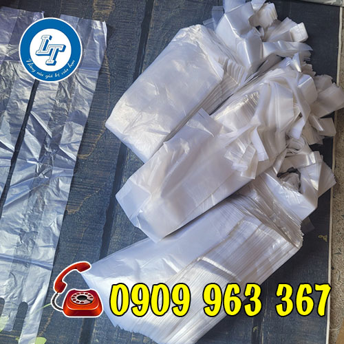 BÁN TÚI NI LÔNG ĐỰNG BÁNH MÌ GIÁ RẺ TPHCM túi xốp màu trắng đựng bánh mì