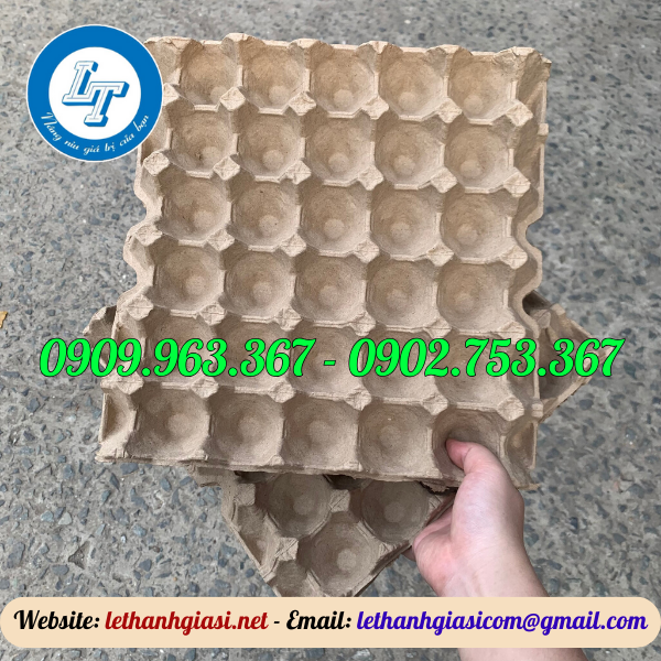 KHAY TRỨNG GIẤY HÀNG VIỆT NAM GIÁ SỈ TẠI NHÀ MÁY khay giấy đựng trứng 30 ô