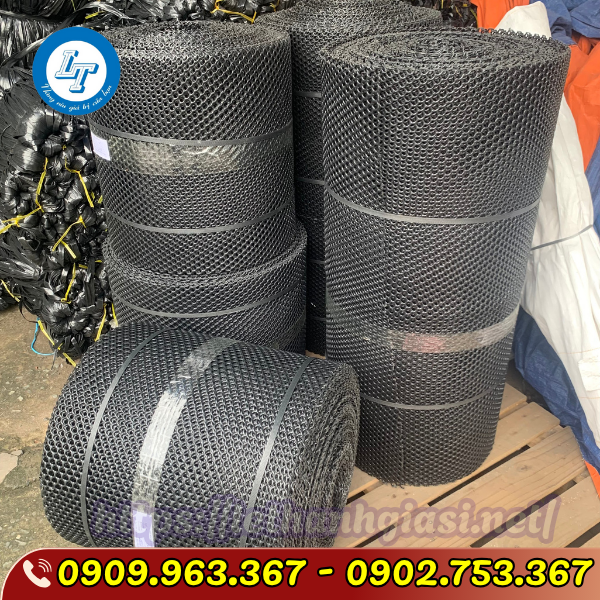 LƯỚI NHỰA ĐEN MẮT CÁO GIÁ SỈ TPHCM lưới nhựa mắt cáo màu đen