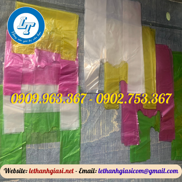 PHÂN PHỐI TÚI NI LÔNG GIÁ SỈ CHO ĐẠI LÝ TOÀN QUỐC túi xốp 2 quai nhiều màu