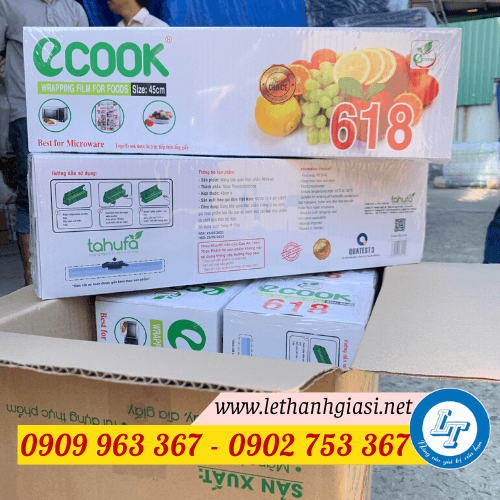 MUA SỈ MÀNG BỌC THỰC PHẨM LOẠI TO, LOẠI NHỎ TẠI LÊ THANH màng bọc thực phẩm 618