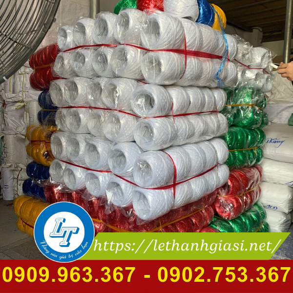 Bán ddây nilon nem cuộn 100g nhiều màu giá sỉ tốt dây nilon nem 100g