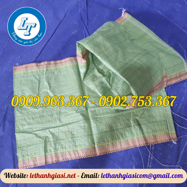 BAO TẢI ĐỰNG GẠO NHỎ 5KG, 10KG GIÁ SỈ RẺ bao tải dứa đựng gạo