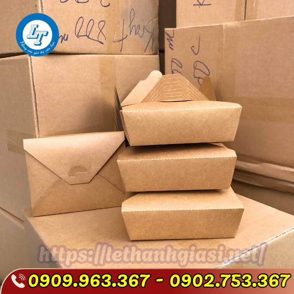 HỘP GIẤY KRAFT NẮP GÀI