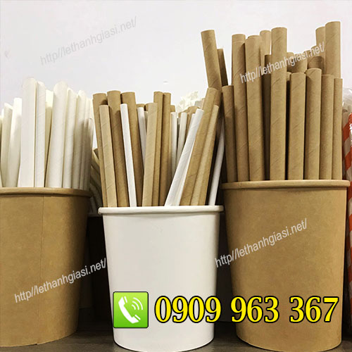 XƯỞNG SẢN XUẤT ỐNG HÚT GIẤY GIÁ RẺ TPHCM ống hút giấy các loại