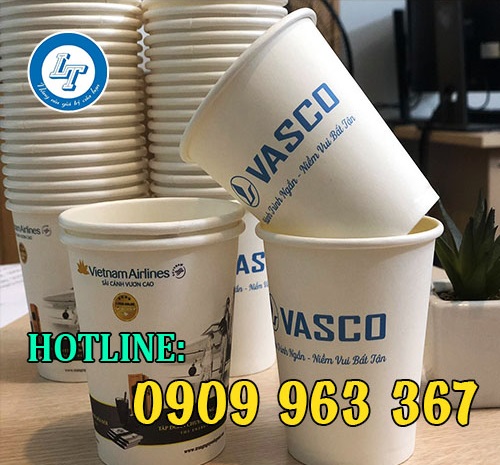 LY GIẤY UỐNG CÀ PHÊ MUA Ở ĐÂU RẺ TẠI TPHCM? ly giấy cà phê có in hình