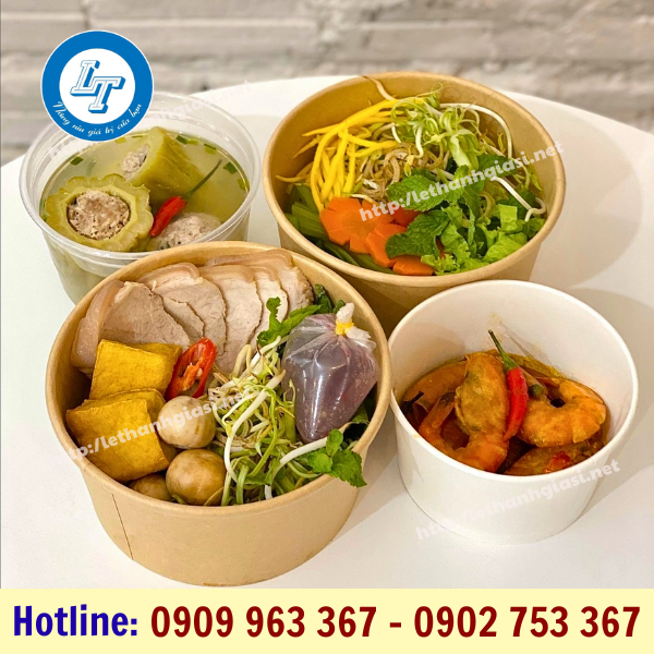 ĐẠI LÝ SỈ TÔ GIẤY ĐỦ CHỦNG LOẠI GIÁ RẺ NHẤT tô giấy đựng bún phở