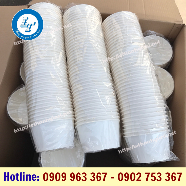 TÔ GIẤY 2 TẦNG Ở ĐÂU CÓ BÁN GIÁ RẺ? tô giấy trắng 750ml