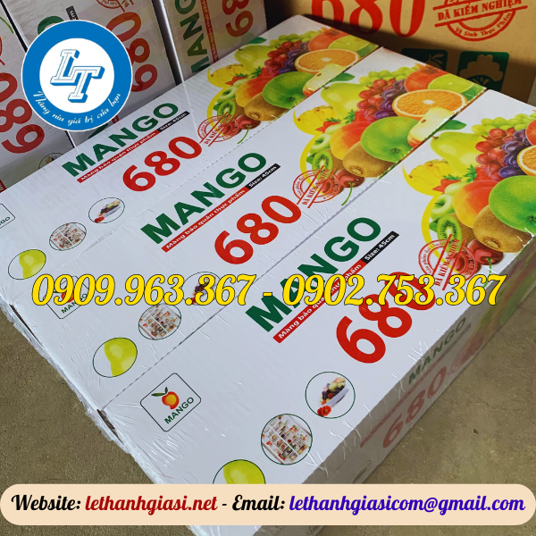 LÊ THANH BÁN MÀNG BỌC THỰC PHẨM SIZE LỚN NHẤT GIÁ RẺ NHẤT màng bọc thực phẩm 680